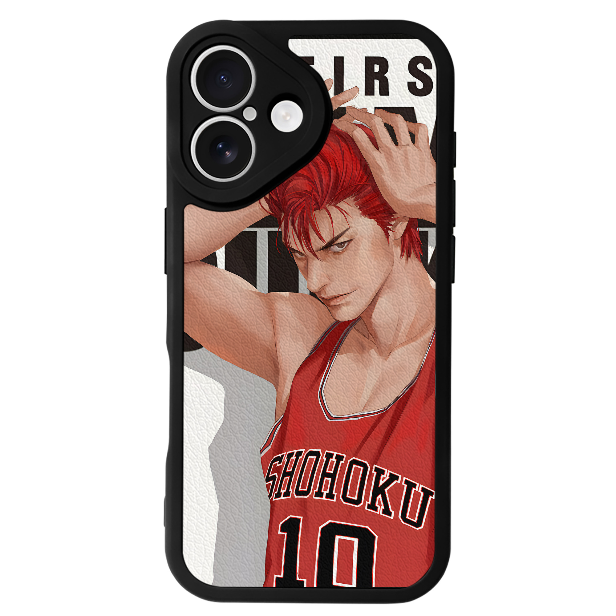 （画像用） SLAM DUNK／スラムダンク 【iPhone 16シリーズ対応】シリコンスマホケース（レザー調） 材質：シリコン